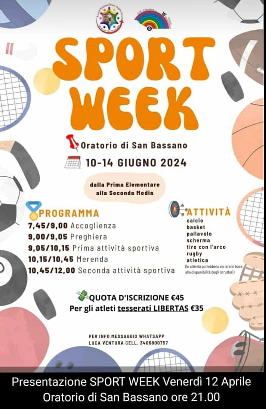 Presentazione dello Sport Week